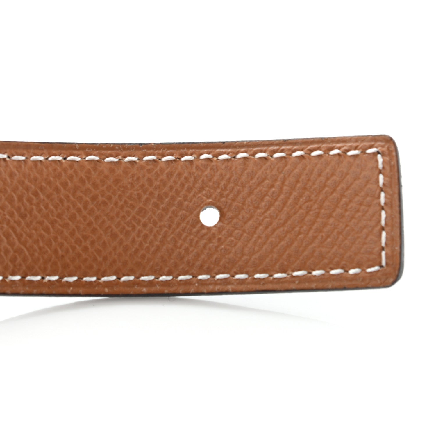 Hermes Swift Epsom 24mm Mini Belt 85 Black Gold 6 of 7