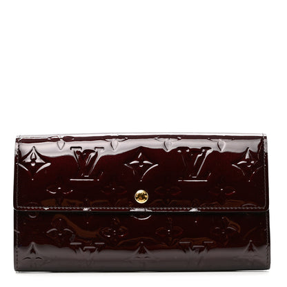 Louis Vuitton Vernis Sarah Wallet Rouge Fauviste 1 of 8