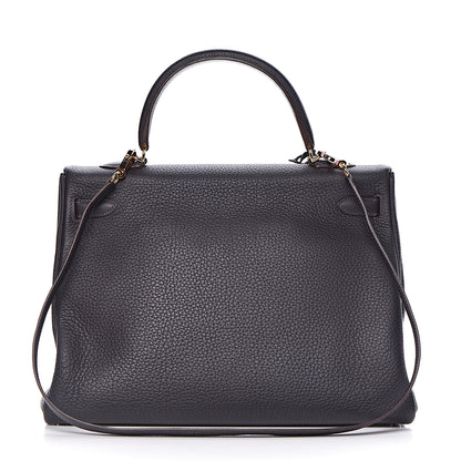 Hermes Taurillon Clemence Kelly Retourne 35 Raisin 5 of 46