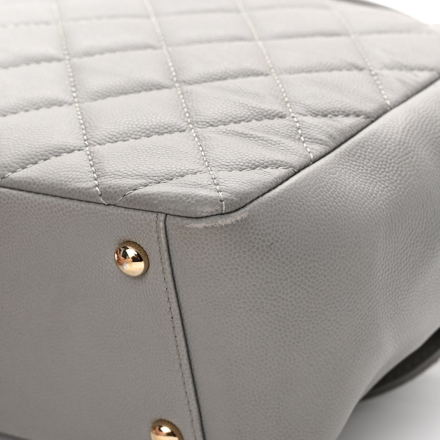 Chanel Caviar Quilted Large Business Affinity Flap Grey 11 of 16