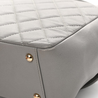 Chanel Caviar Quilted Large Business Affinity Flap Grey 11 of 16