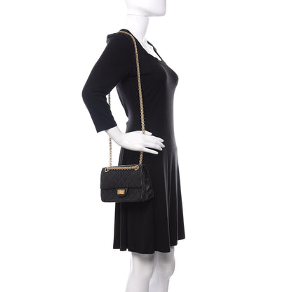 Chanel Aged Calfskin Quilted 2.55 Reissue Mini Flap Black 2 of 11