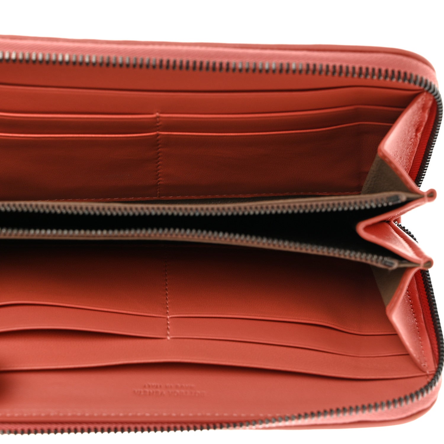 Bottega Veneta Nappa Intrecciato Zip Around Wallet Pompei 5 of 8