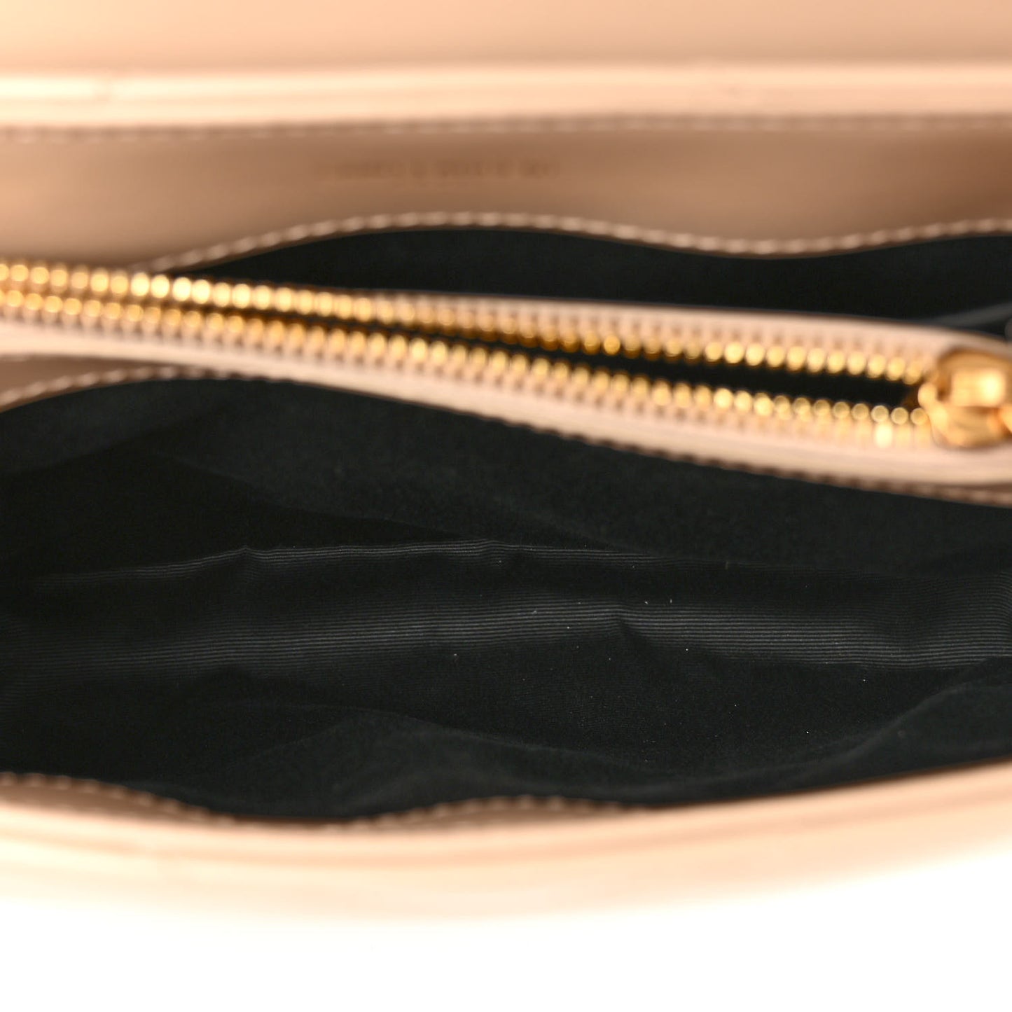 Calfskin Y Quilted Monogram Small Loulou Chain Satchel Dark Beige