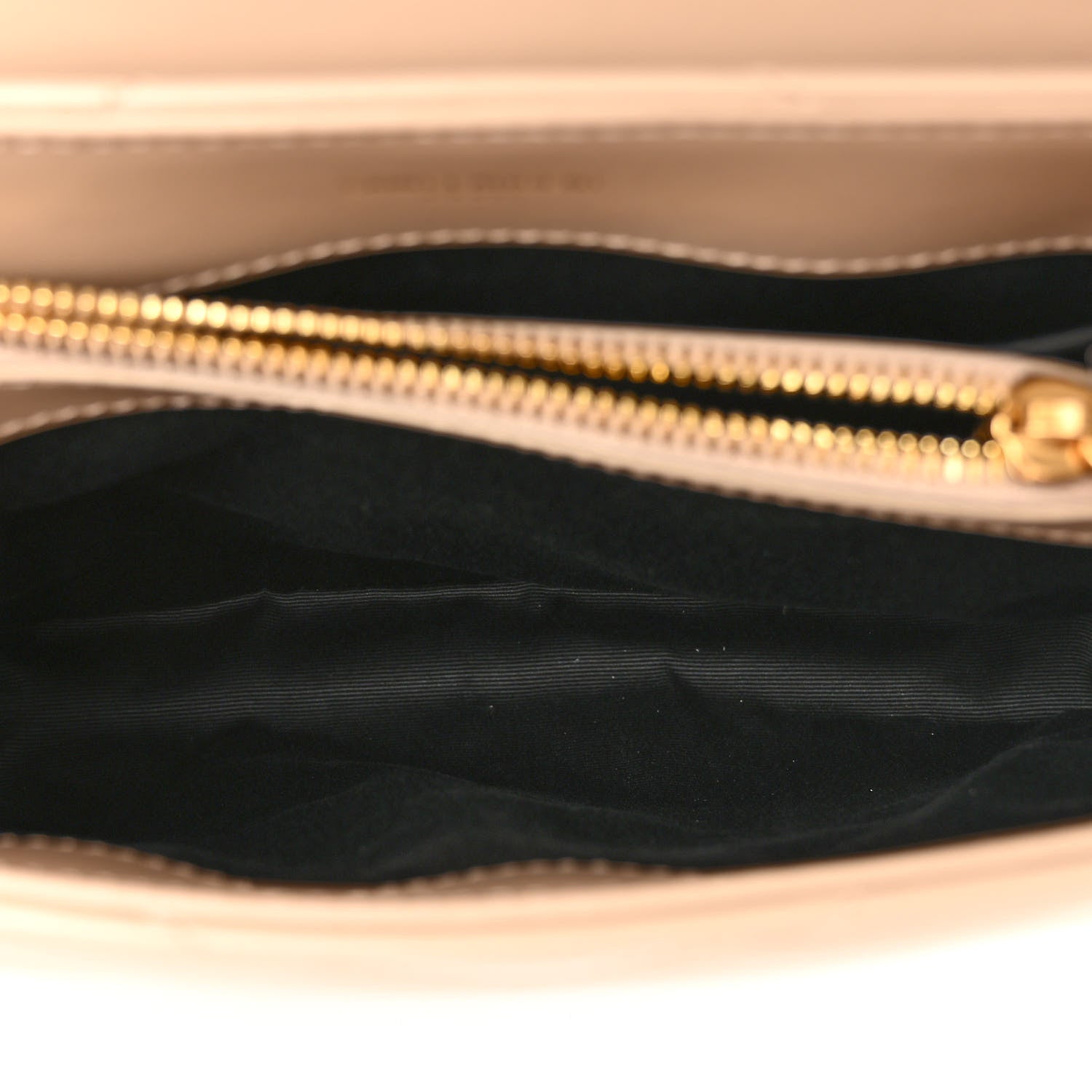 Saint Laurent Calfskin Y Quilted Monogram Small Loulou Chain Satchel Dark Beige 5 of 10