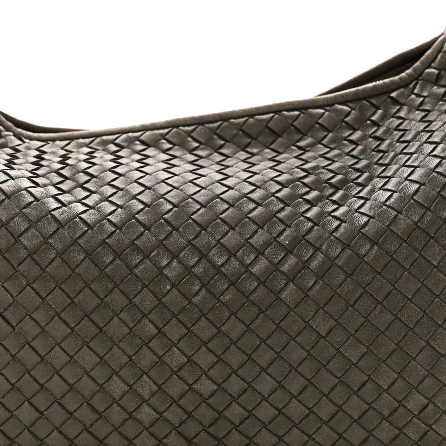 Nappa Intrecciato Large Veneta Hobo Shadow