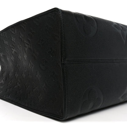 Louis Vuitton Empreinte Monogram Giant Onthego GM Black 8 of 9