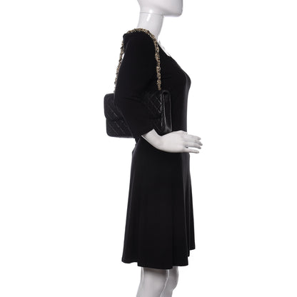 Chanel Lambskin Medium Westminster Pearl Flap Black 2 of 10