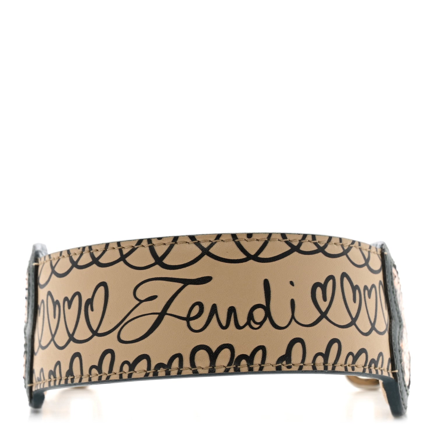 Fendi Vitello Liberty Elaphe Open Your Heart Strap You Amido Amazzonia Multicolor 1 of 6