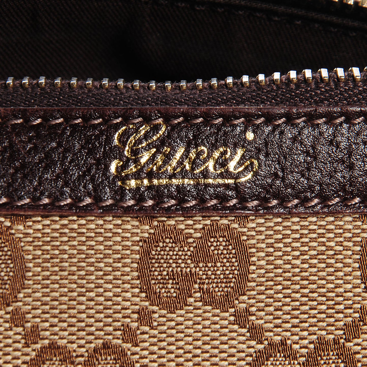 Monogram Small Abbey Boston Brown