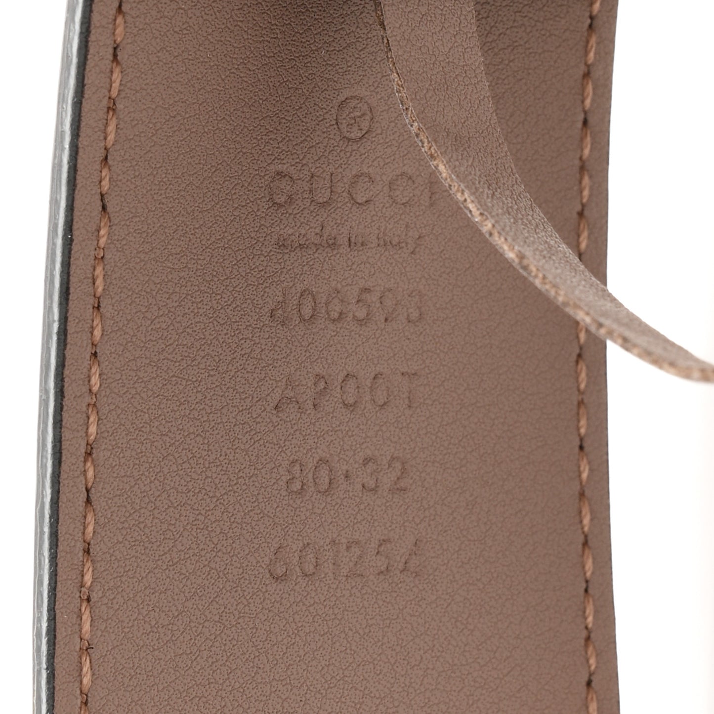 Calfskin Double G 40mm Belt 80 32 Porcelain Rose