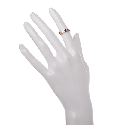 Cartier 18K Pink Gold Diamond 4mm LOVE Wedding Band Ring 47 4 2 of 7