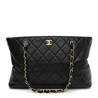 Chanel Caviar Quilted Shopping Tote Black 1 of 12