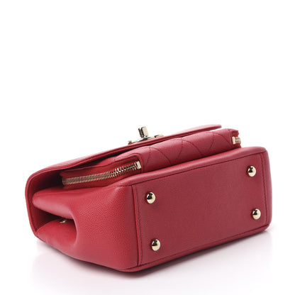 Chanel Caviar Quilted Small Business Affinity Flap Red 4 of 11