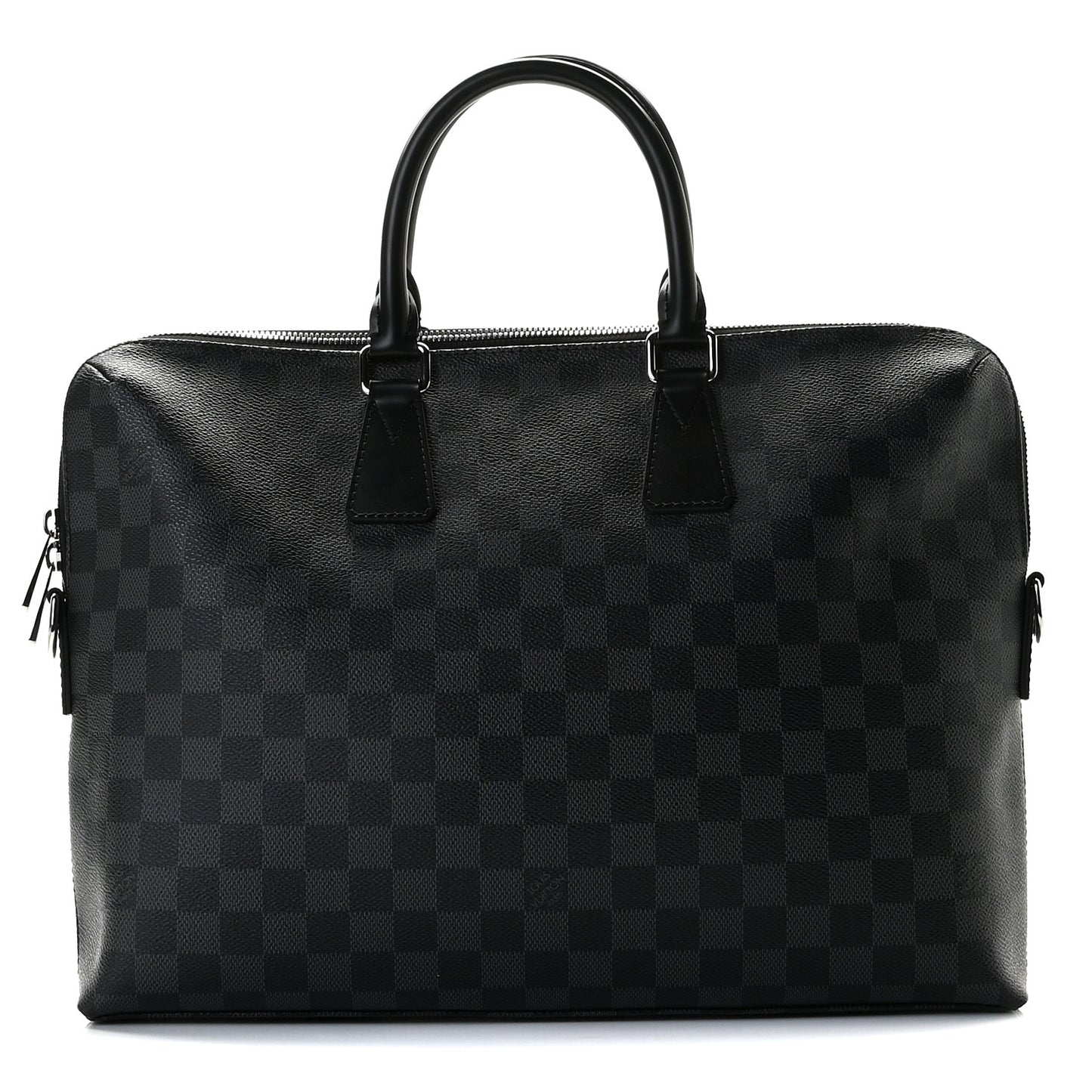 Damier Graphite Porte-Documents Jour