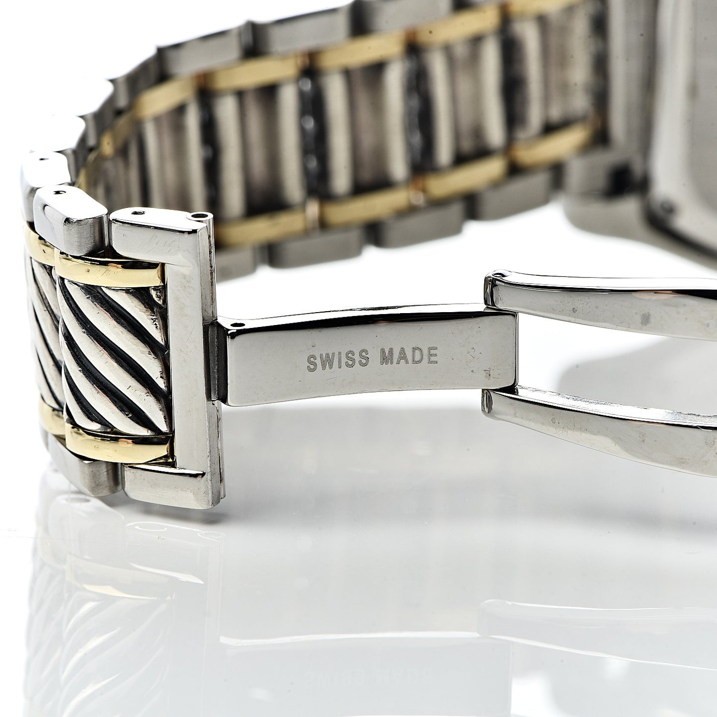 Stainless Steel 18K Yellow Gold 35mm Thoroughbred Automatic Watch