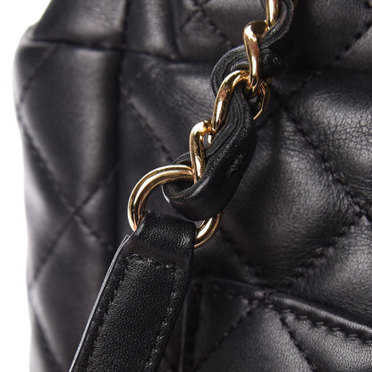 Chanel Lambskin Quilted Small Urban Spirit Backpack Black 16 of 16