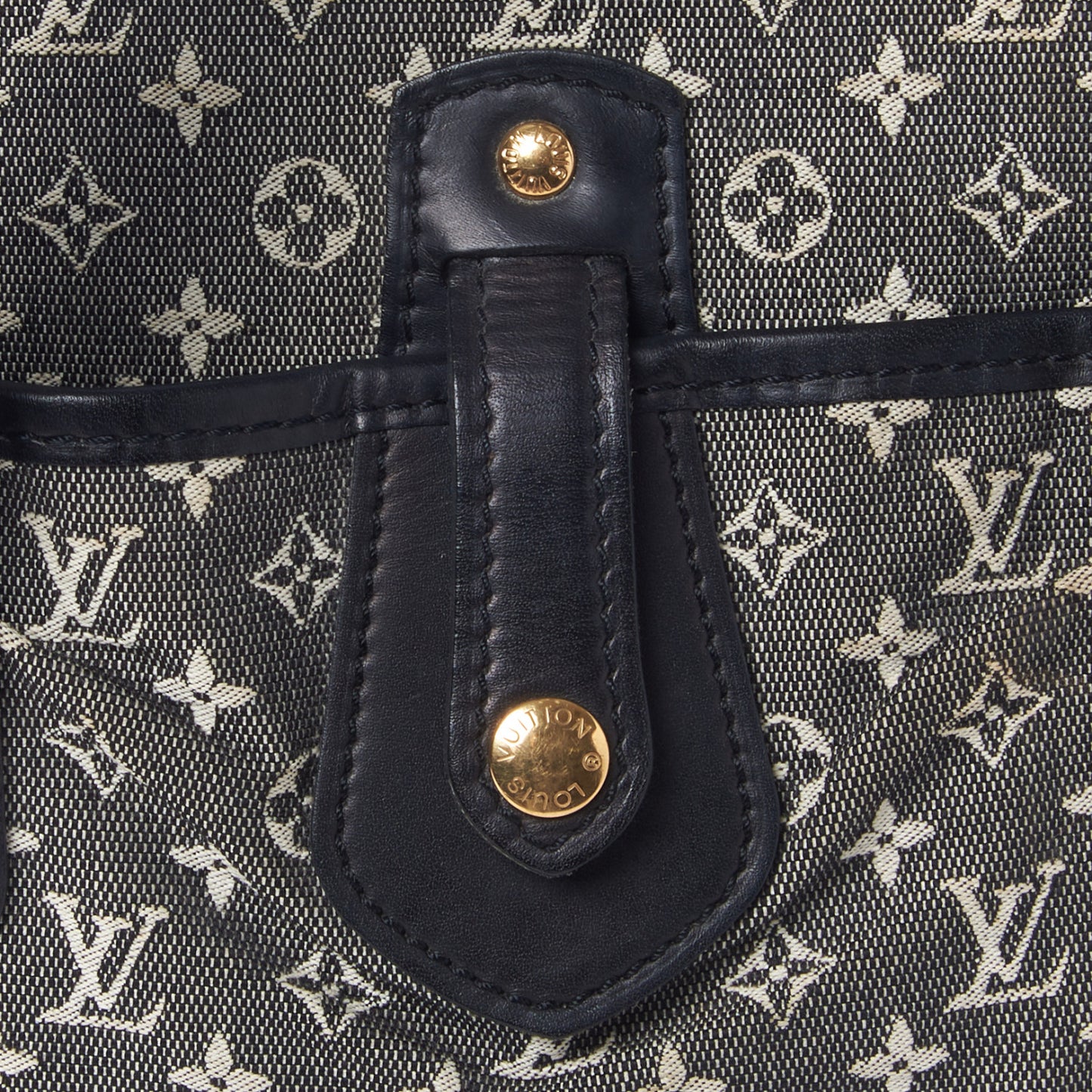 Mini Monogram Mary Kate Cabas Black