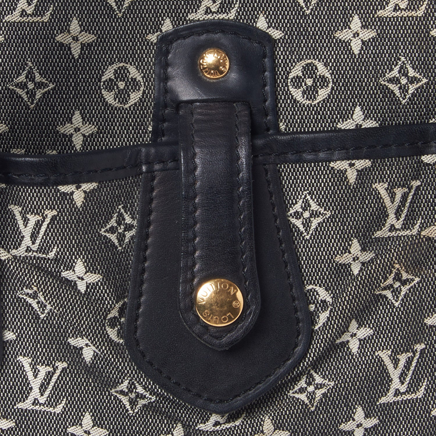 Louis Vuitton Mini Monogram Mary Kate Cabas Black 8 of 9