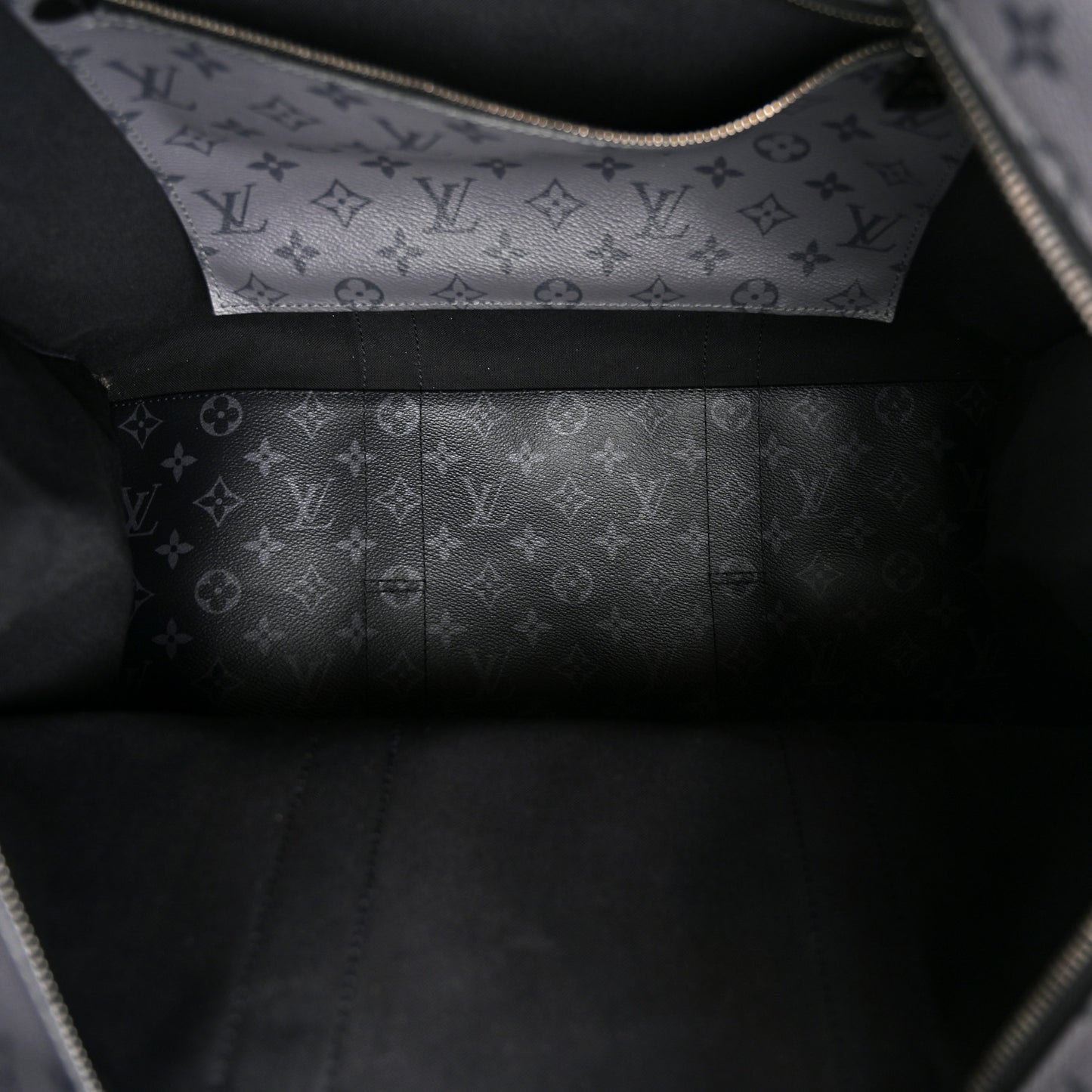 Monogram Eclipse Cabas Zippe GM Black