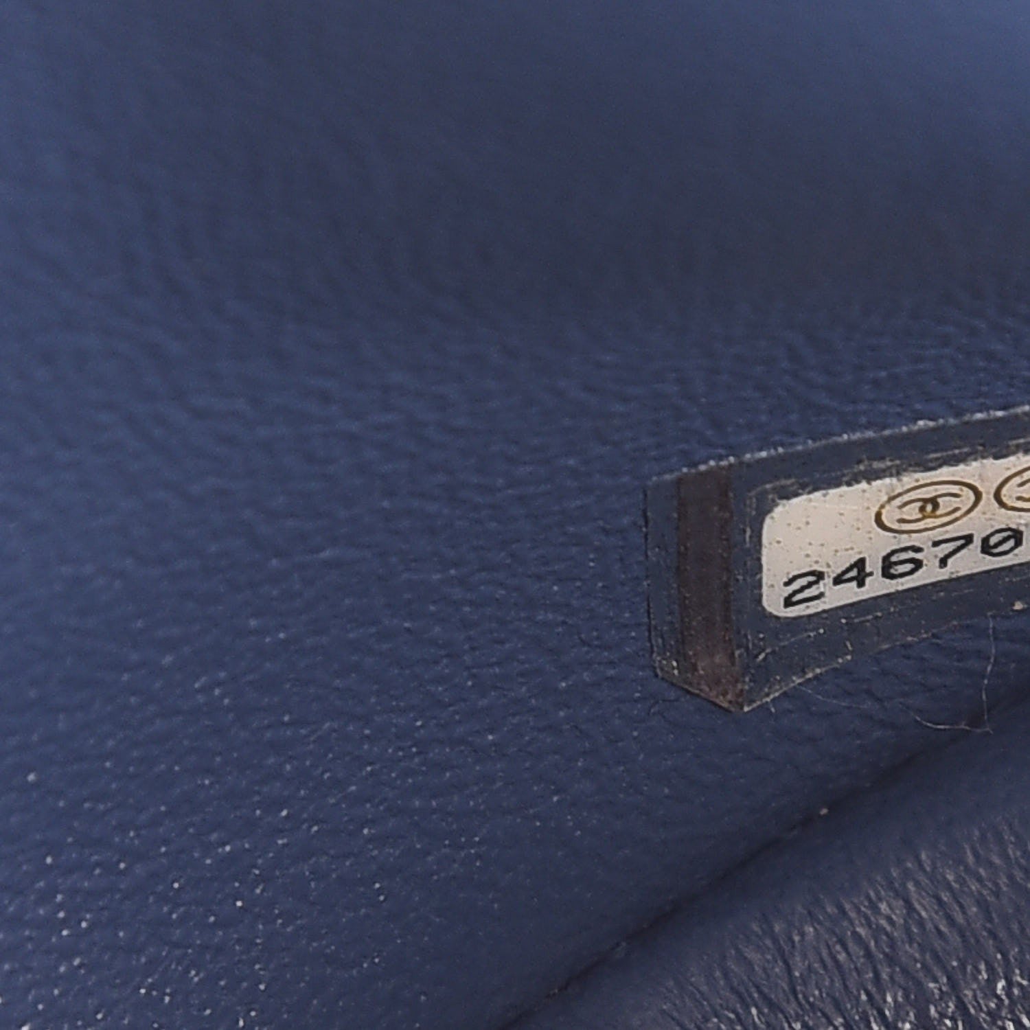 Chanel Caviar Quilted Mini Rectangular Flap Navy 7 of 8