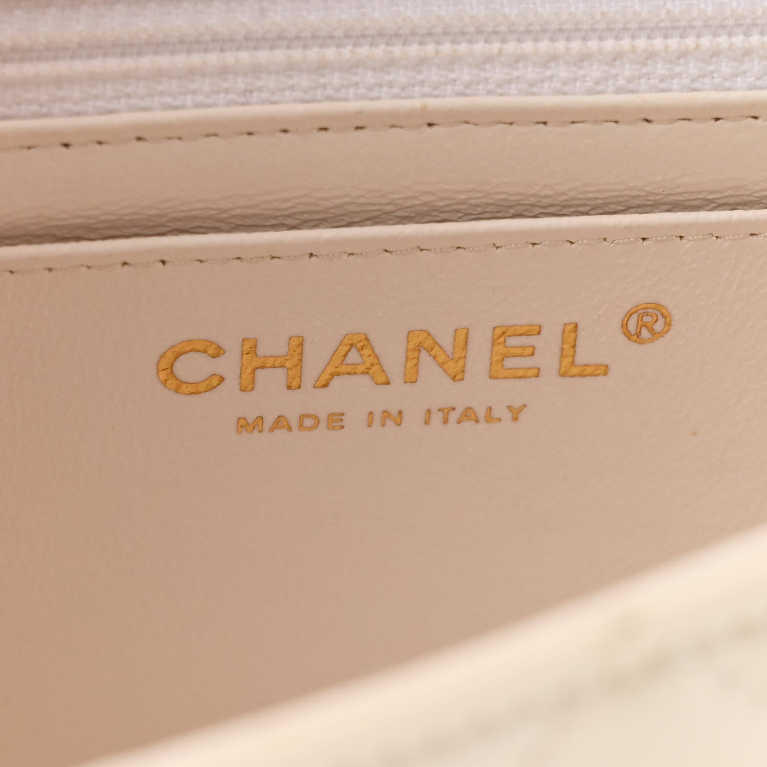 Chanel Patent Calfskin Quilted Mini Rectangular Flap White 6 of 11