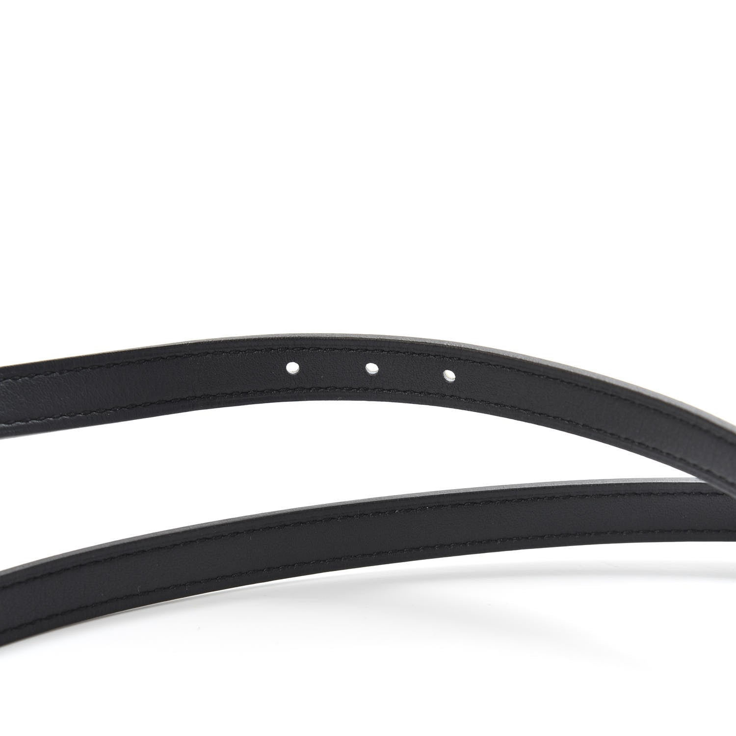 Hermes Epsom Swift 13mm Mini Mors H Belt 75 Craie Black 3 of 5