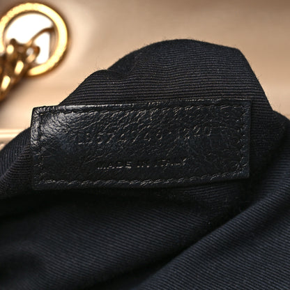 Saint Laurent Calfskin Y Quilted Monogram Medium Loulou Chain Satchel Dark Beige 7 of 10