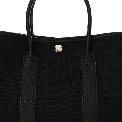Hermes Toile Militaire Negonda Garden Party 30 TPM Black 7 of 10