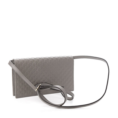 Gucci Soft Microguccissima Crossbody Wallet Loess 3 of 9