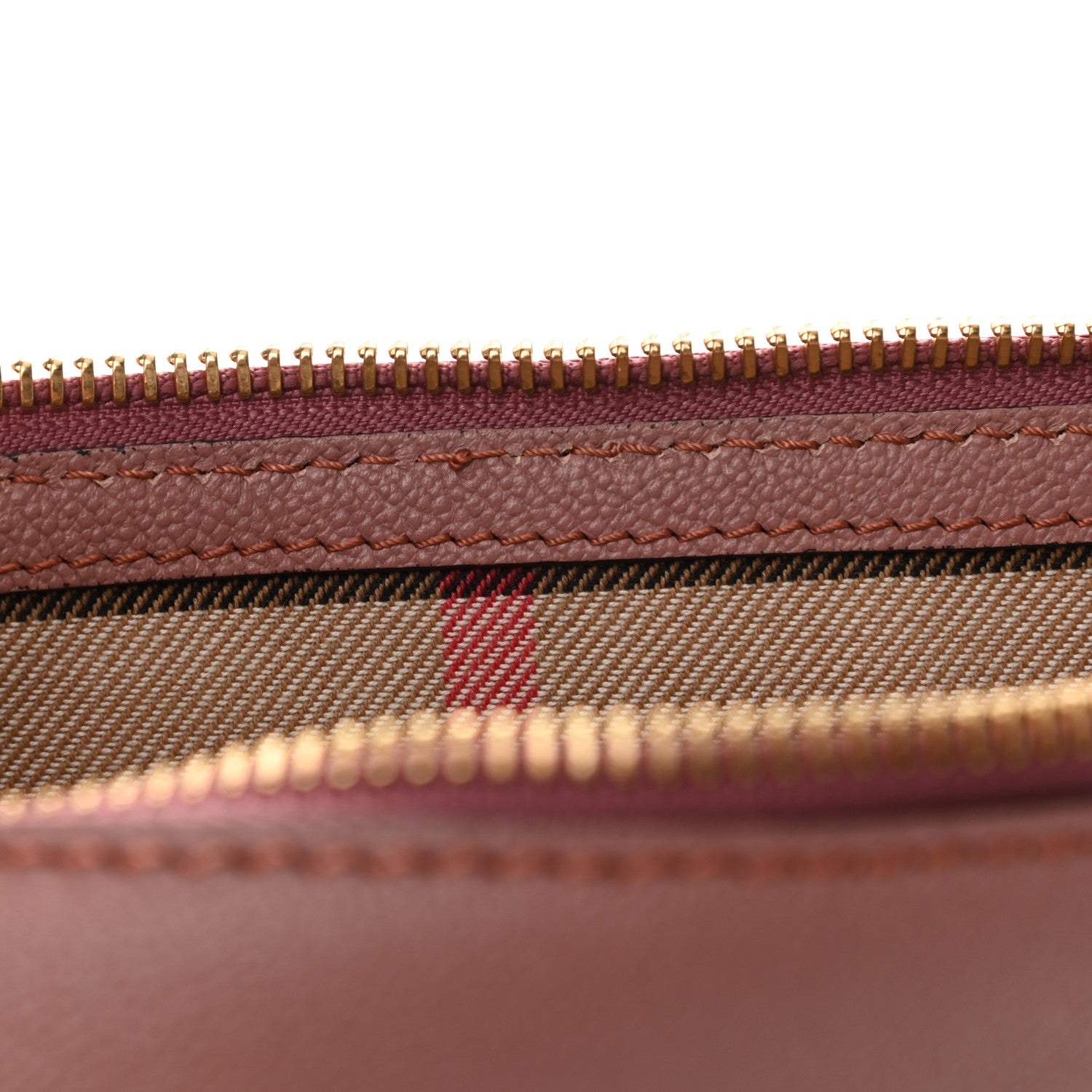 Burberry Soft Grain Calfskin House Check Small Helmsley Crossbody Dusty Pink 13 of 17