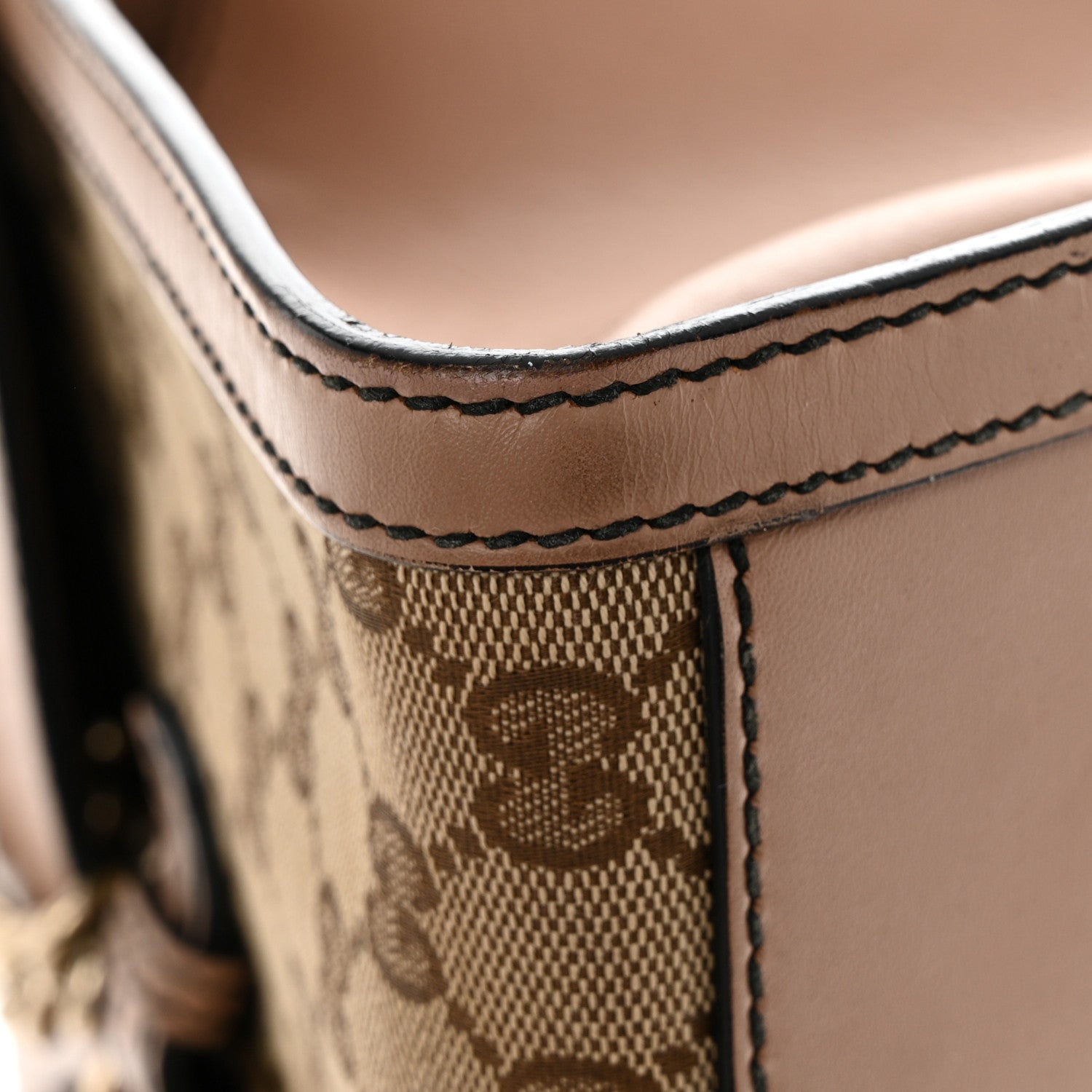 Gucci Monogram Medium Emily Chain Shoulder Bag Light Pink 11 of 17