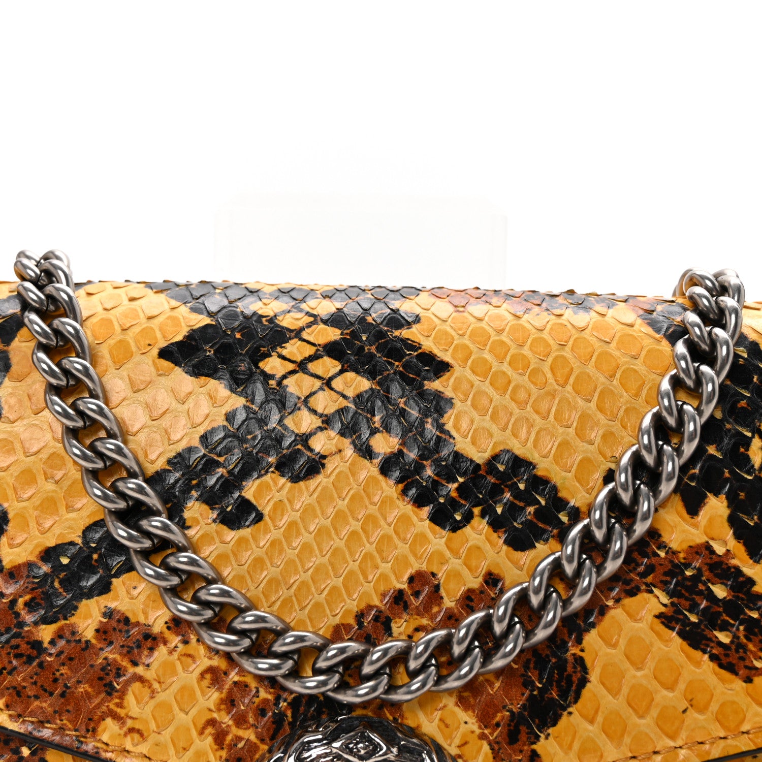 Gucci Snakeskin Mini Dionysus Chain Wallet Multicolor 8 of 10