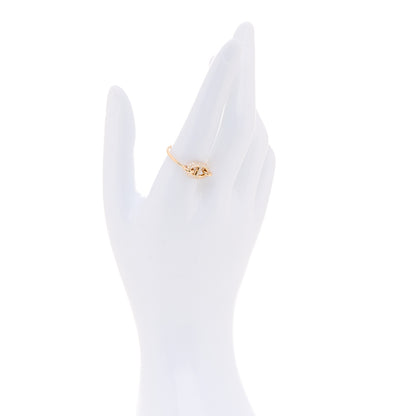 Hermes 18K Rose Gold Diamond Farandole Ring 58 8.5 2 of 6