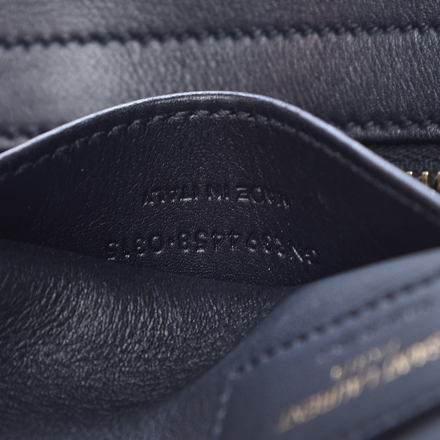 Smooth Calfskin Medium Monogram Cabas Black