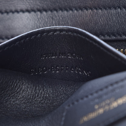 Saint Laurent Smooth Calfskin Medium Monogram Cabas Black 30 of 31