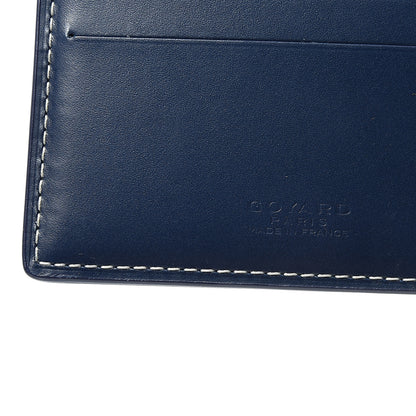 Goyard Goyardine Bi-Fold Victoire PM Wallet Navy 5 of 6