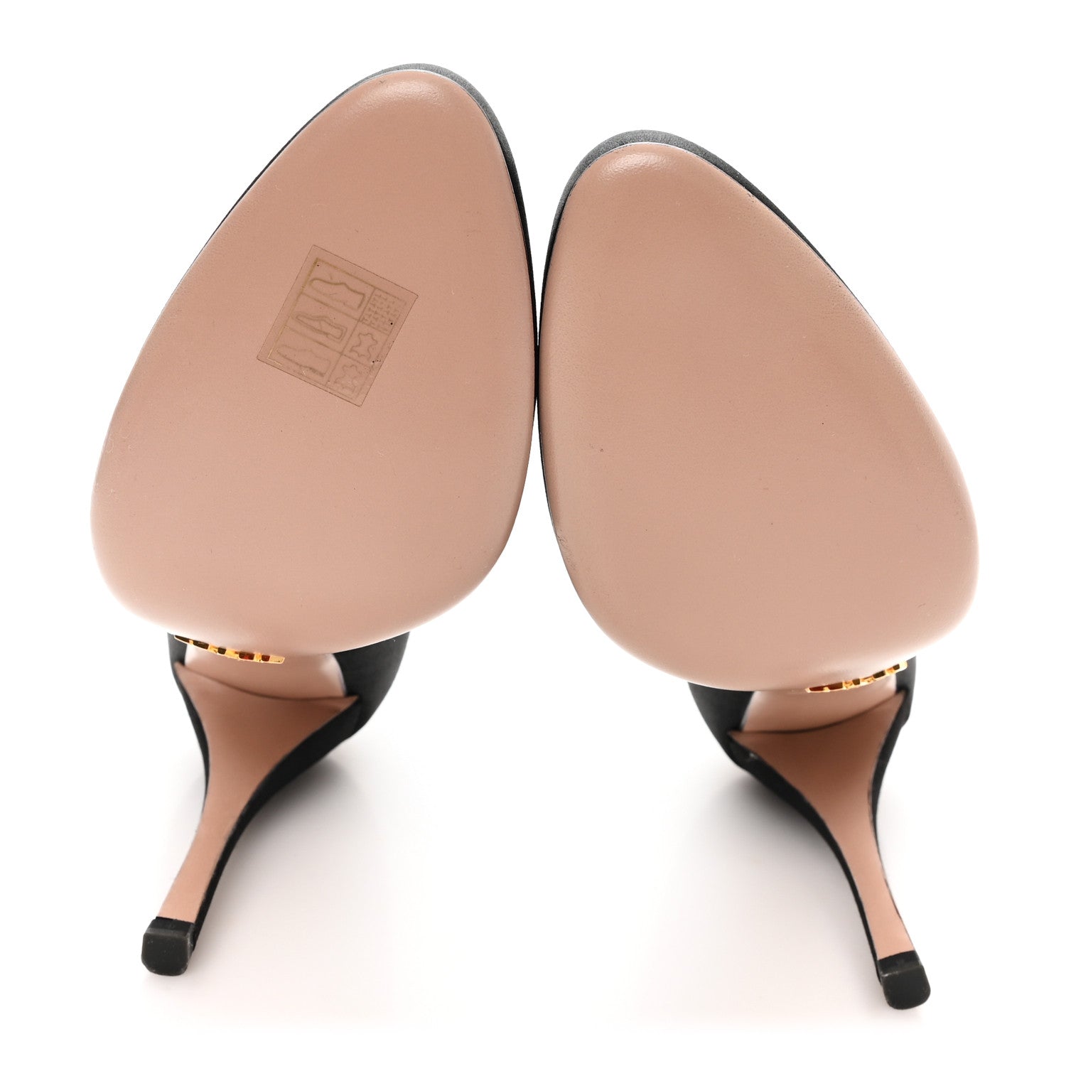 Prada Satin Pumps 36 Black 6 of 8