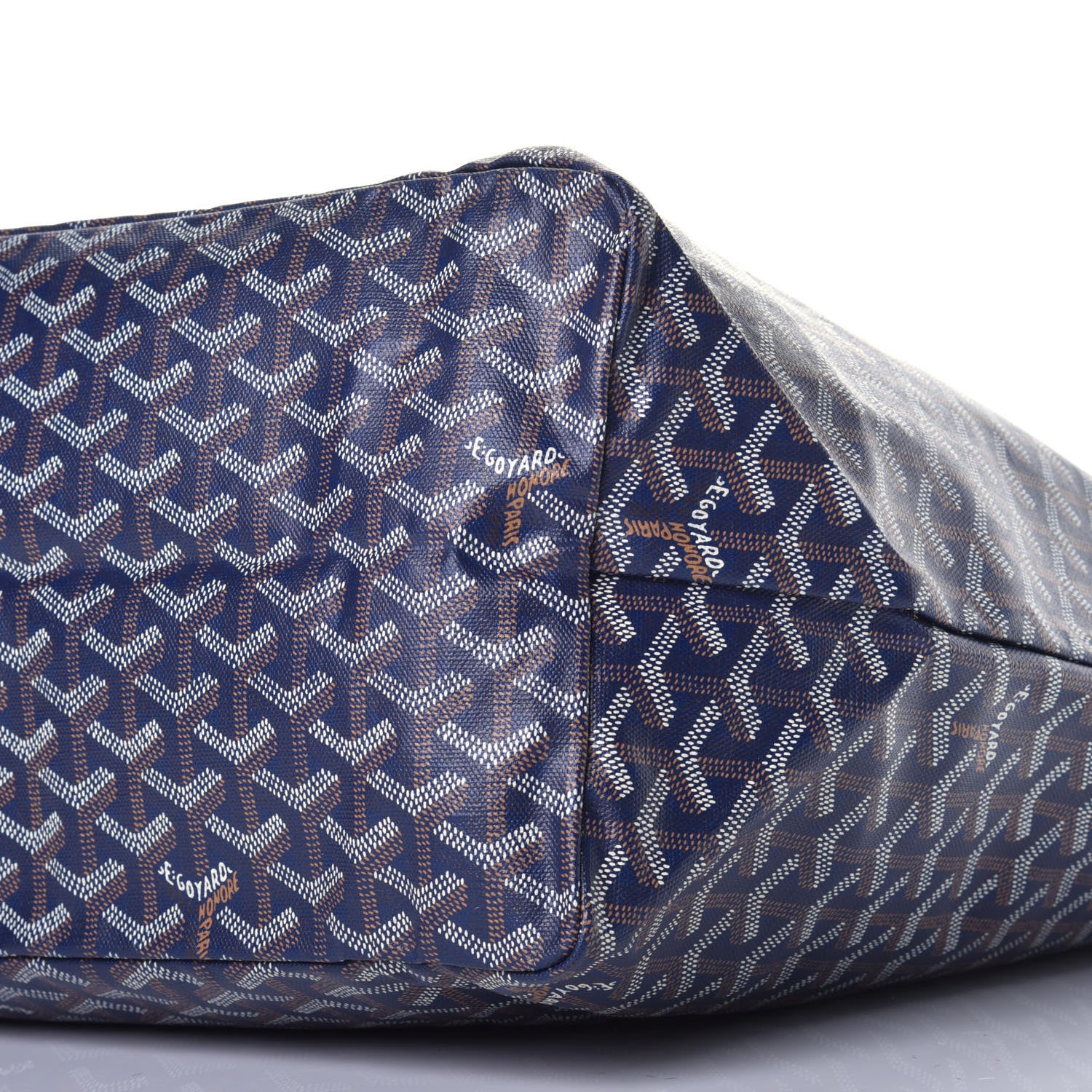 Goyard Goyardine Saint Louis GM Navy 8 of 8