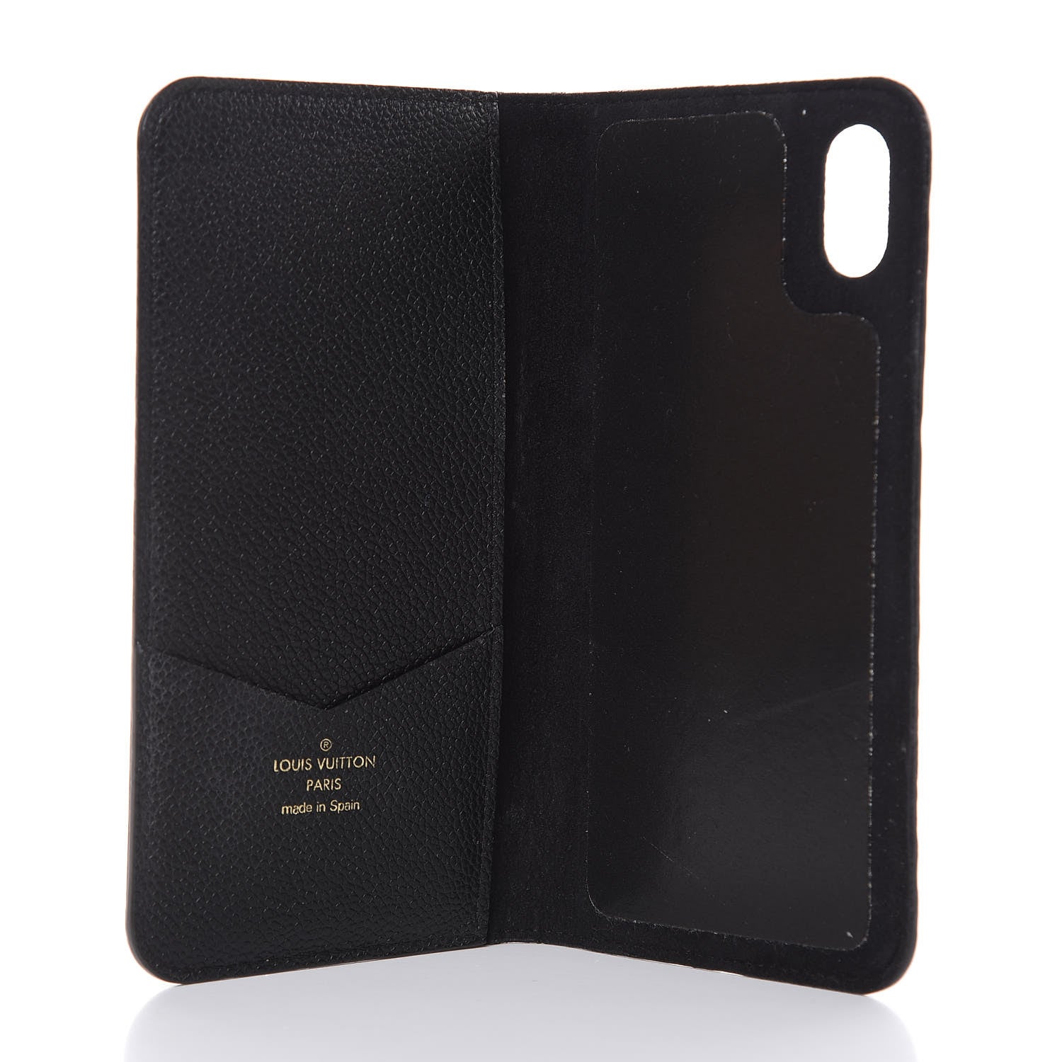 Louis Vuitton Empreinte iPhone X/XS Folio Case Black 5 of 9