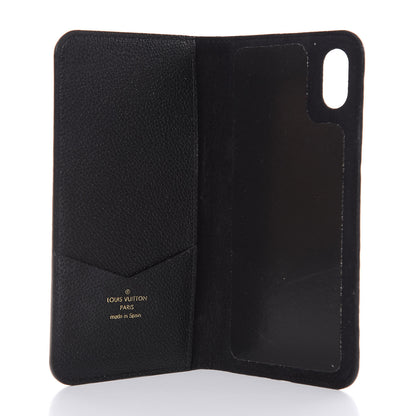 Louis Vuitton Empreinte iPhone X/XS Folio Case Black 5 of 9