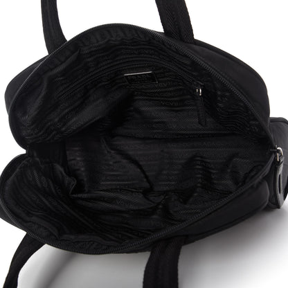 Prada Tessuto Nylon Sport Semitracolla Shoulder Bag Black 5 of 10