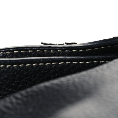 Prada Vitello Daino Shoulder Bag Black 6 of 7