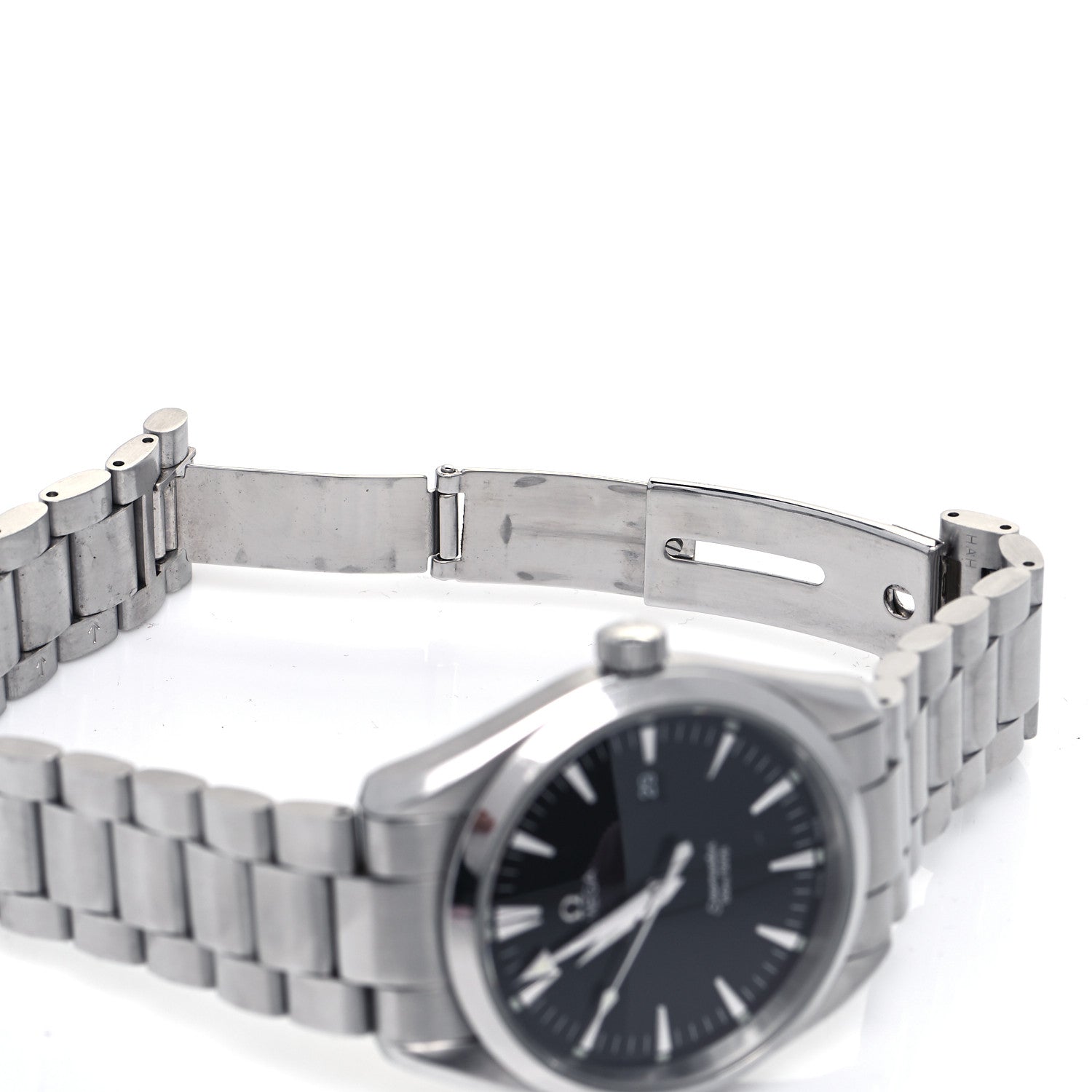 Omega Stainless Steel 39mm Seamaster Aqua Terra Quartz Watch Black 2517.50 6 of 6