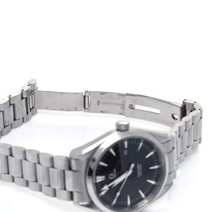 Omega Stainless Steel 39mm Seamaster Aqua Terra Quartz Watch Black 2517.50 6 of 6