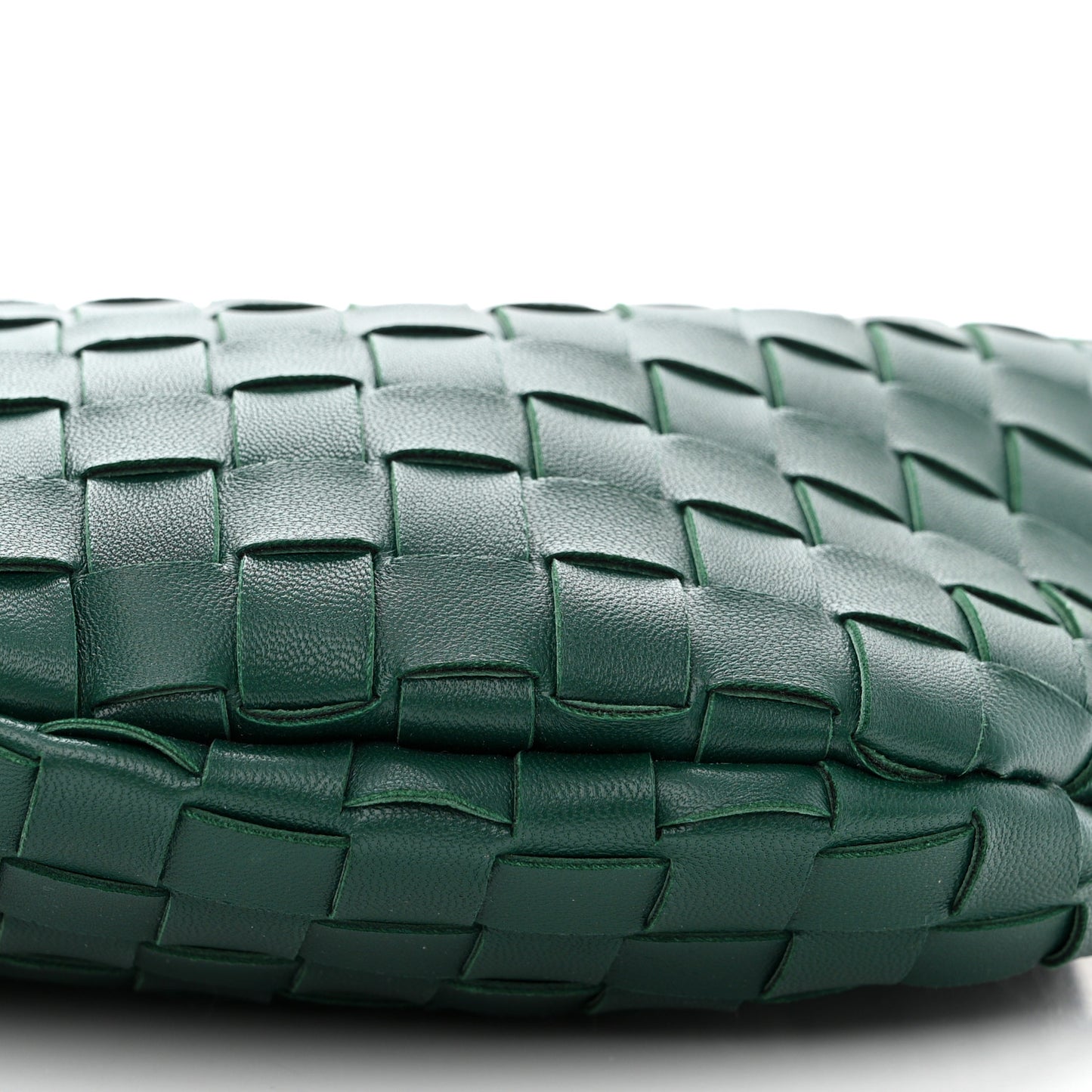 Nappa Intrecciato Sardine Bag Emerald Green