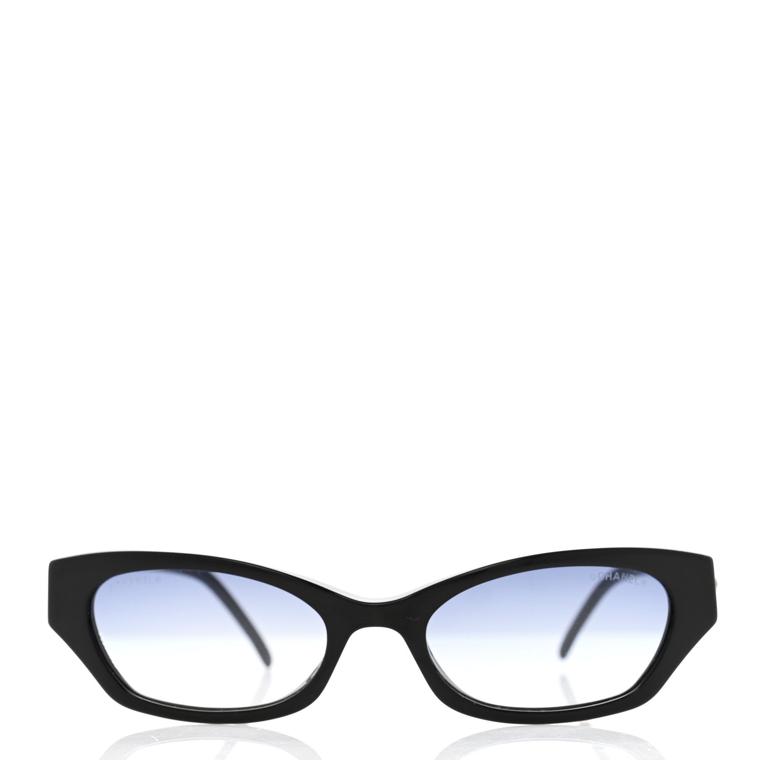 Chanel Acetate Camellia CC Sunglasses 5053 Black 2 of 8