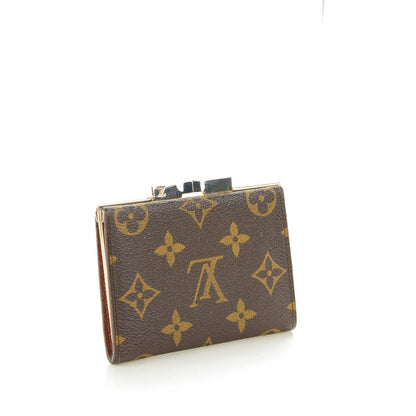 Louis Vuitton Monogram French Kiss Lock Coin Purse 3 of 8