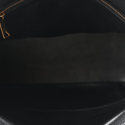 Bottega Veneta Grained Calfskin Saint Germain Medium Tote Black 5 of 9