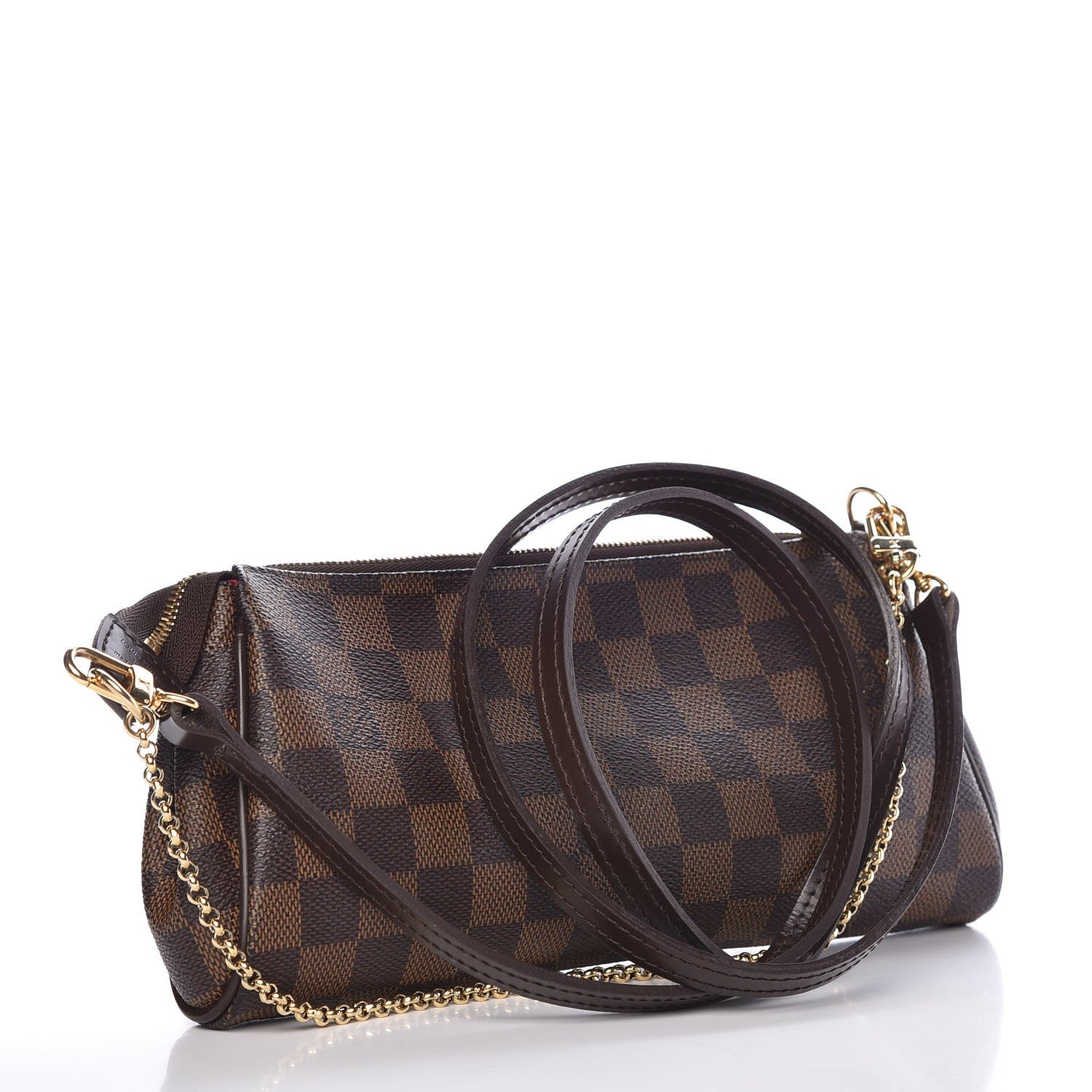 Louis Vuitton Damier Ebene Eva Clutch 4 of 9